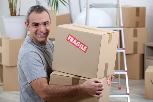 Loading furniture with a man and van service in Shoreditch