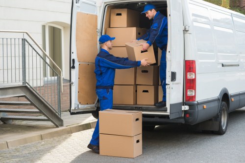 Office furniture removal arranged for a Shoreditch commercial space