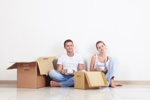 Commercial removals support for an office move in Shoreditch