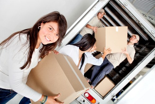 Commercial removal truck hire for a Shoreditch office relocation