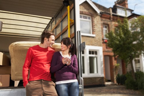 Local movers navigating access challenges during a Shoreditch home move